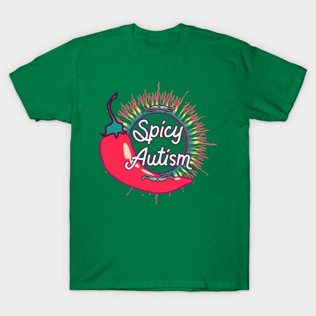 Spicy Autism T-Shirt by LondonAutisticsStandingTogether